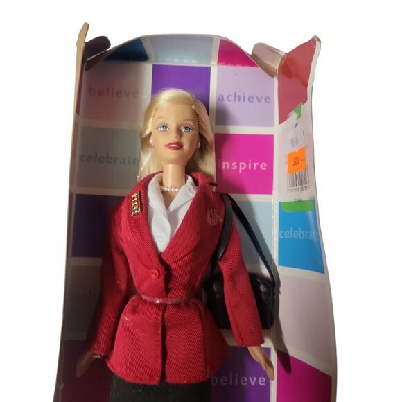 Mary Kay Barbie Star Consultant Prize Doll Red Jacket Special Edition Business - Picture 4 of 5